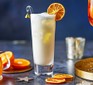 Ramos gin fizz in a tall glass