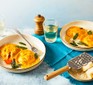 Two bowls of spinach & ricotta ravioli